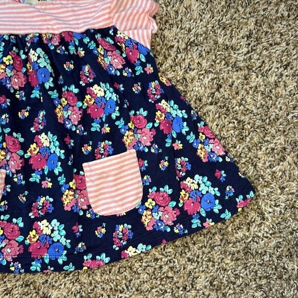 Adventure Wear by Copper Key Girls 2T Multicolor Floral Short Sleeve Dress - Picture 2 of 12